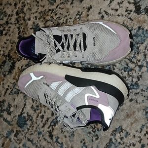 Reflective Adidas shoes